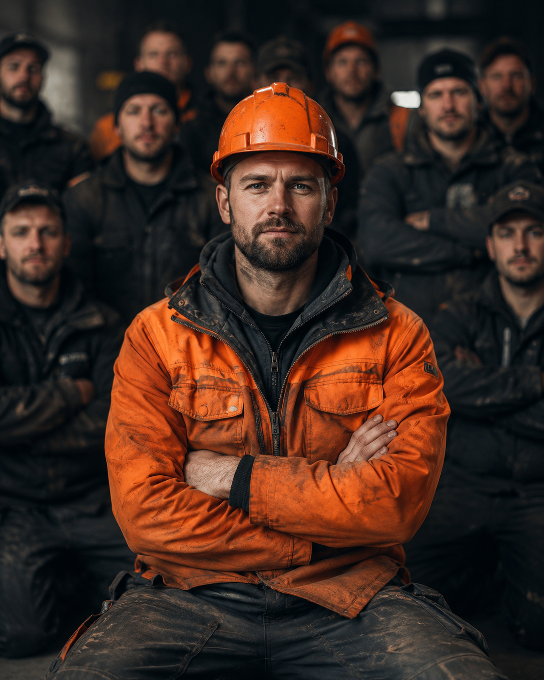 Handwerkerteam als cinematische Vertrauensbühne
